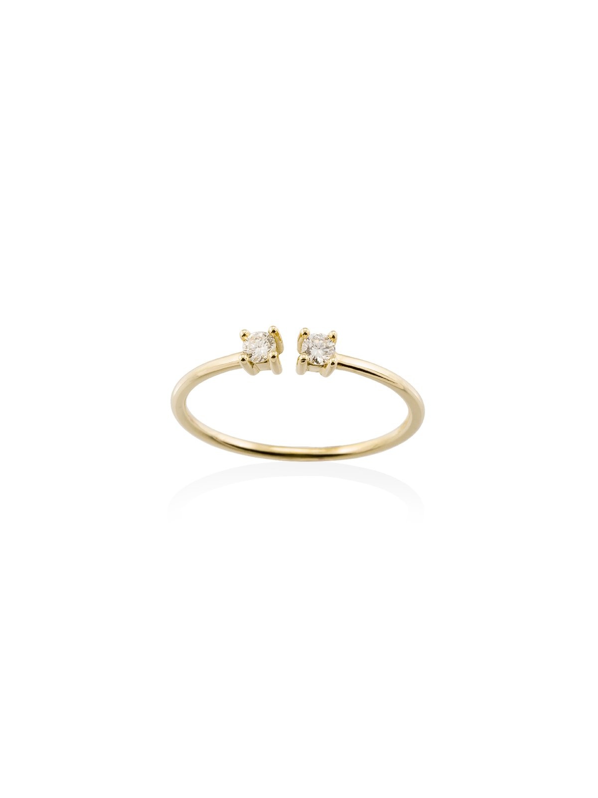 Joyera Kattalin - Compromiso, Joyera - Anillos de compromiso, Anillos - Anillo en Oro 18Kt. y diamantes - Foto 1