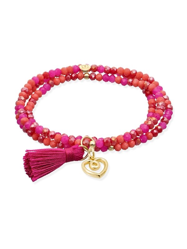 Joyería Kattalin - NOVEDADES en Pulseras - Joyería - Pulsera ZEN BUGANVILLA con charm Love Joyería Kattalin - NOVEDADES en Pulseras - Joyería - Pulsera ZEN BUGANVILLA con charm Love