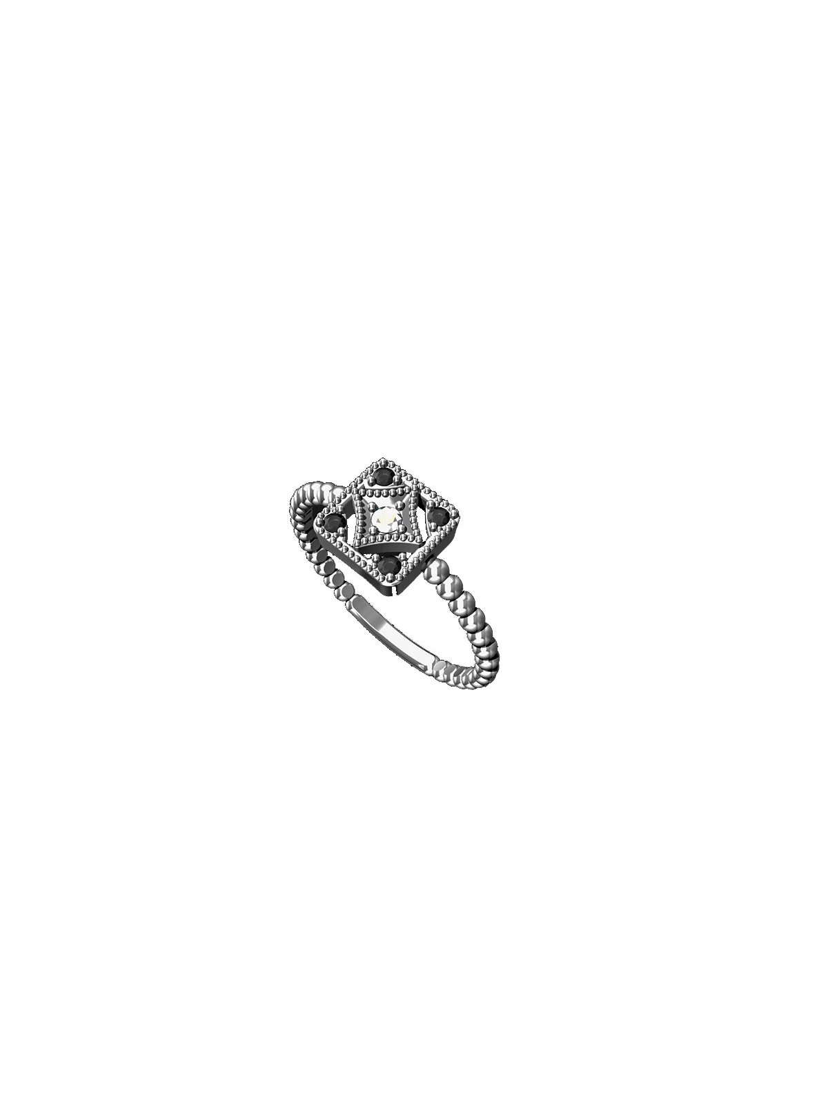 Joyera Kattalin - Compromiso, Joyera - Anillos de compromiso, Anillos - Anillo en Oro 18Kt. y diamantes - Foto 1