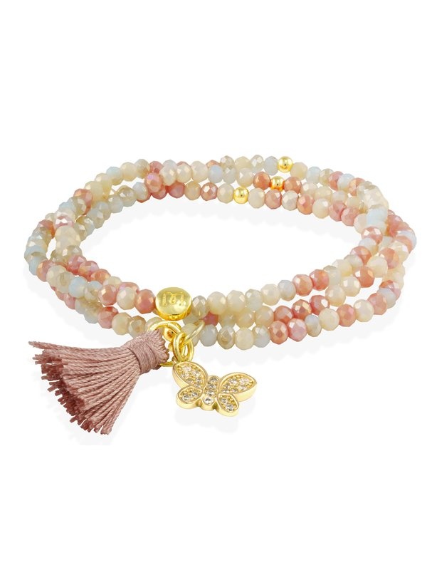 Joyería Kattalin - NOVEDADES en Pulseras - Joyería - Pulsera ZEN MAKE UP con mariposa Joyería Kattalin - NOVEDADES en Pulseras - Joyería - Pulsera ZEN MAKE UP con mariposa