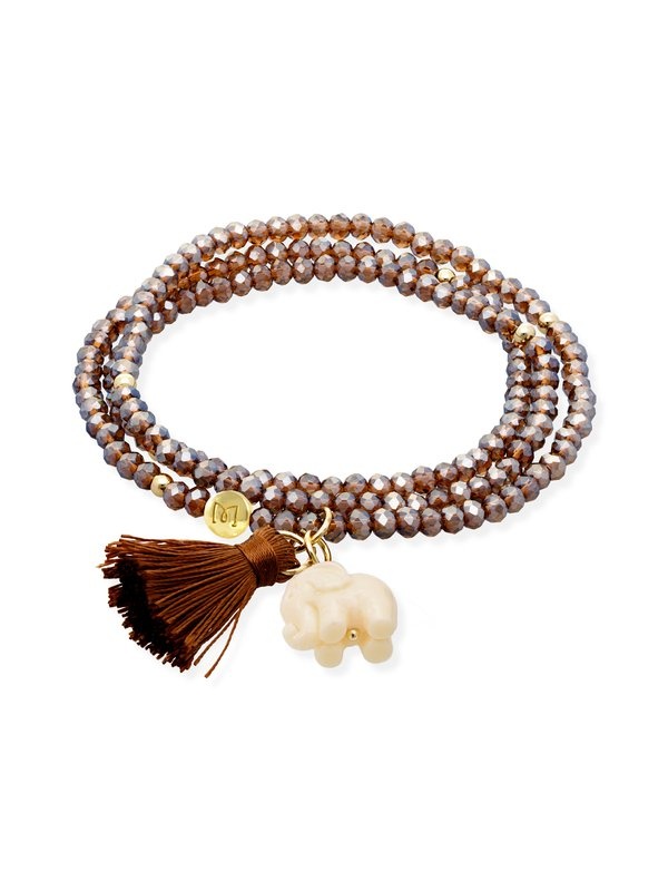 Joyería Kattalin - NOVEDADES en Pulseras - Joyería - Pulsera ZEN MOKA con elefante Joyería Kattalin - NOVEDADES en Pulseras - Joyería - Pulsera ZEN MOKA con elefante