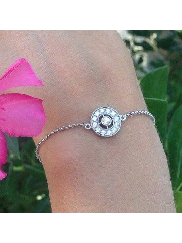 Joyera Kattalin - Joyera - Pulseras - Pulsera novia clsica en plata - Foto 2