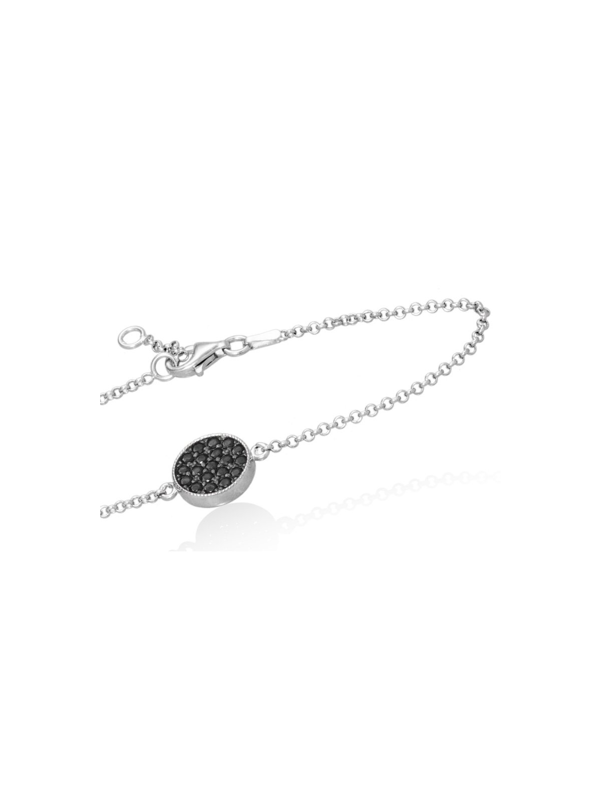 Joyera Kattalin - Joyera - Pulseras - Pulsera JOUR ANTIC Blanco en plata - Foto 2