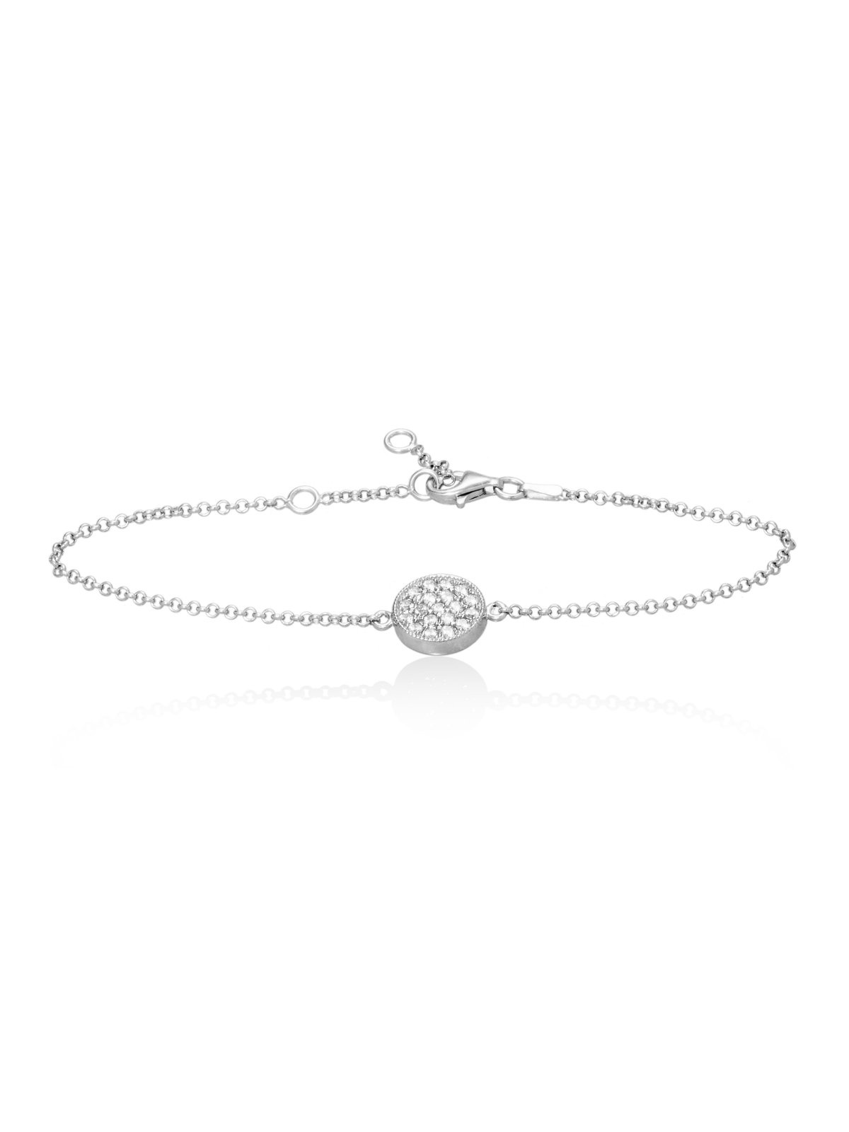 Joyera Kattalin - Joyera - Pulseras - Pulsera JOUR ANTIC Blanco en plata - Foto 4