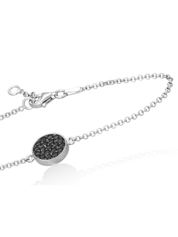 Joyería Kattalin - NOVEDADES en Pulseras - Joyería - Pulsera JOUR Negro en plata Joyería Kattalin - NOVEDADES en Pulseras - Joyería - Pulsera JOUR Negro en plata