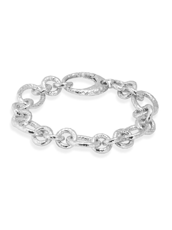 Joyería Kattalin - NOVEDADES en Pulseras - Joyería - Pulsera TEXTURE XL 20 cm en plata Joyería Kattalin - NOVEDADES en Pulseras - Joyería - Pulsera TEXTURE XL 20 cm en plata