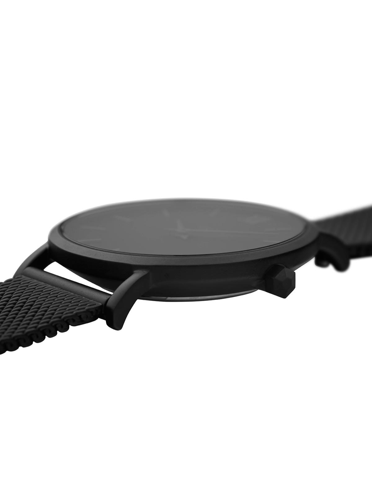 Joyera Kattalin - Relojes - Mujer - Minuit Watch Mesh, Full Black - Foto 3