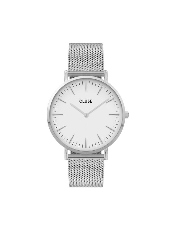 Joyería Kattalin - NOVEDADES en Mujer - Relojes - Boho Chic Watch Mesh, White, Silver Colour Joyería Kattalin - NOVEDADES en Mujer - Relojes - Boho Chic Watch Mesh, White, Silver Colour