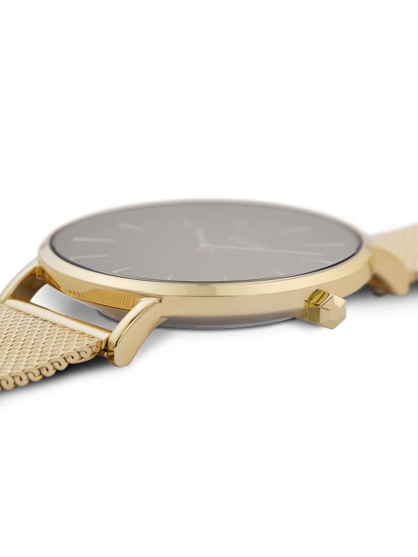 Joyera Kattalin - Relojes - Mujer - Boho Chic Watch Mesh, Black - Gold Colour - Foto 3