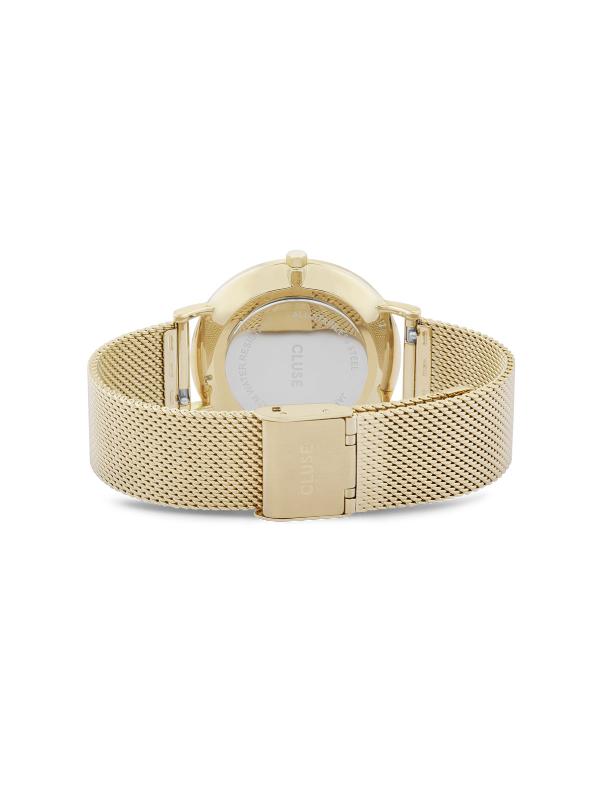 Joyera Kattalin - Relojes - Mujer - Boho Chic Watch Mesh, Black - Gold Colour - Foto 2