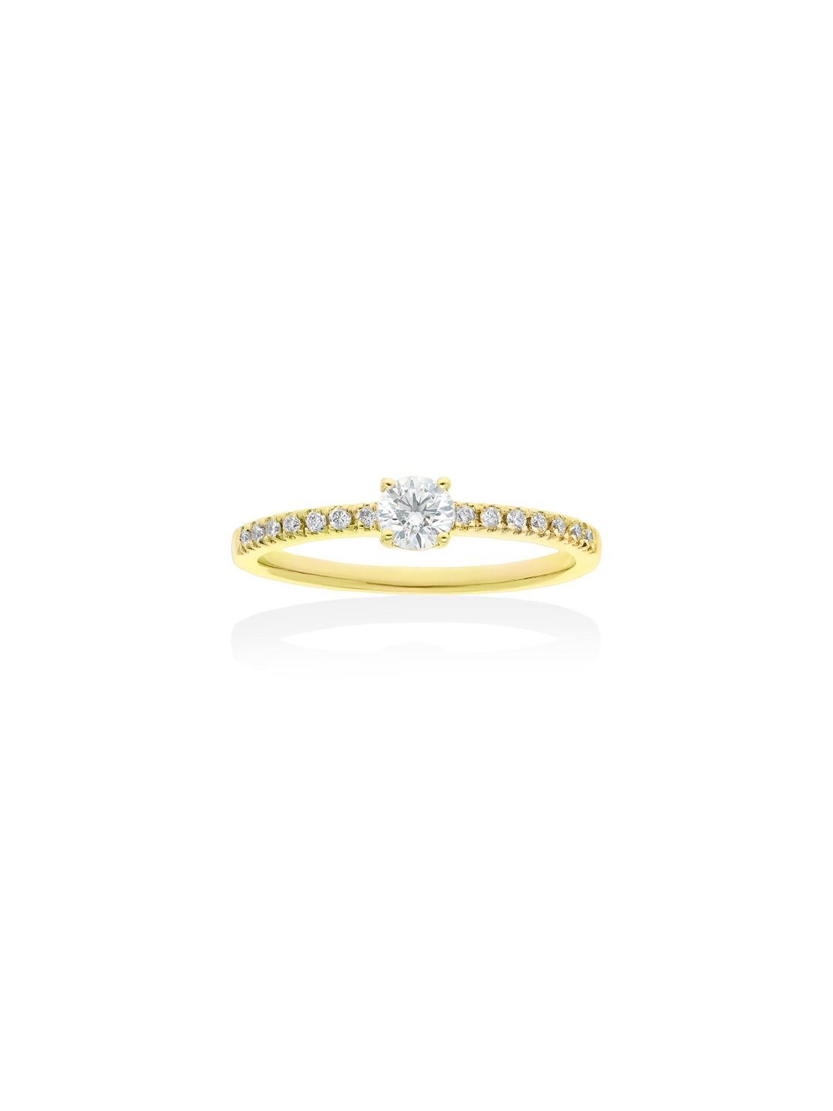 Joyera Kattalin - Joyera - Anillos - Anillo en Oro amarillo 18Kt y diamantes - Foto 1