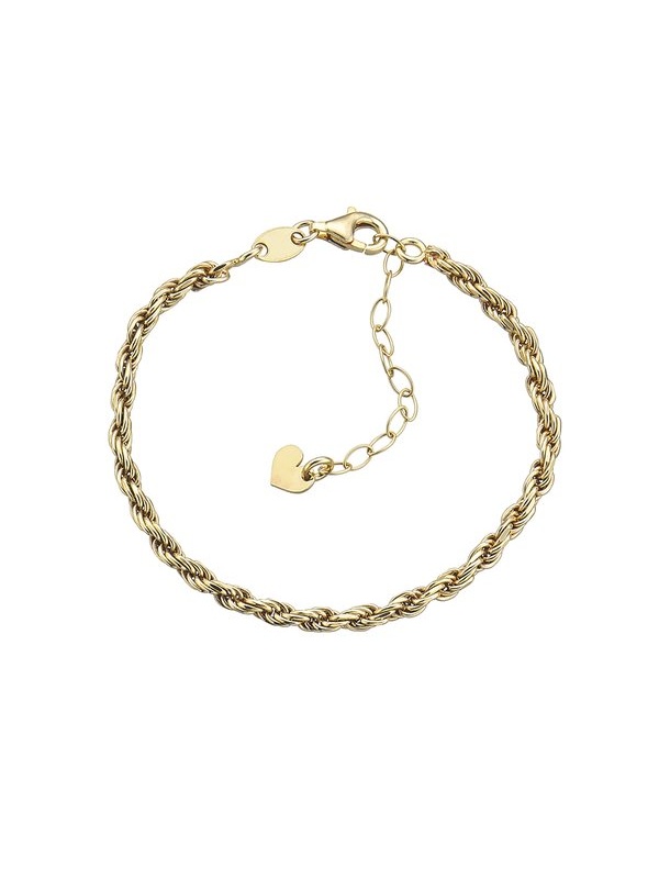 Joyería Kattalin - NOVEDADES en Pulseras - Joyería - Pulsera dorada cordón Joyería Kattalin - NOVEDADES en Pulseras - Joyería - Pulsera dorada cordón