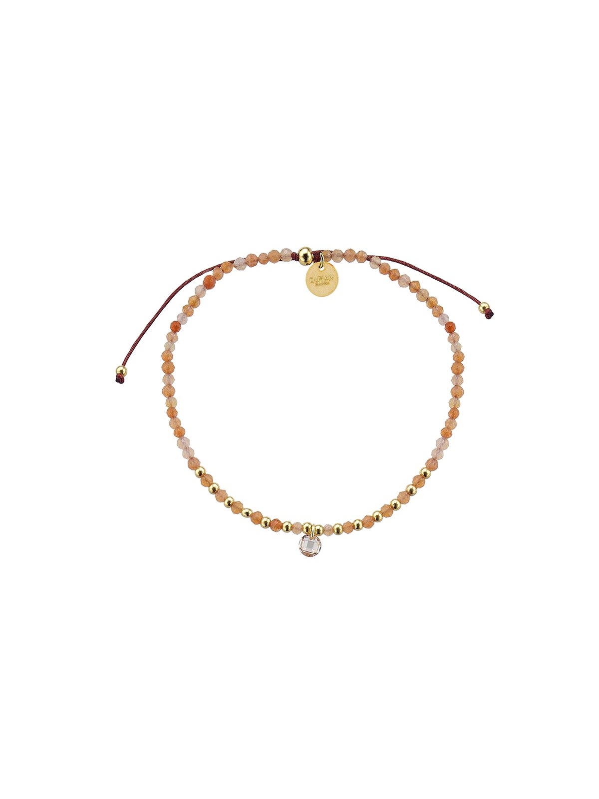 Joyera Kattalin - Joyera - Pulseras - Pulsera macram naranja - Foto 1
