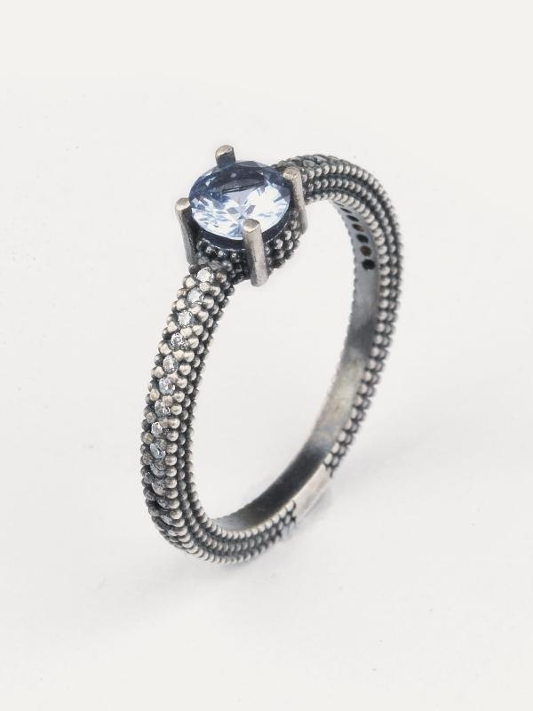 Joyería Kattalin - NOVEDADES en Anillos - Joyería - Anillo París de plata de ley 925 con circonitas blancas Joyería Kattalin - NOVEDADES en Anillos - Joyería - Anillo París de plata de ley 925 con circonitas blancas