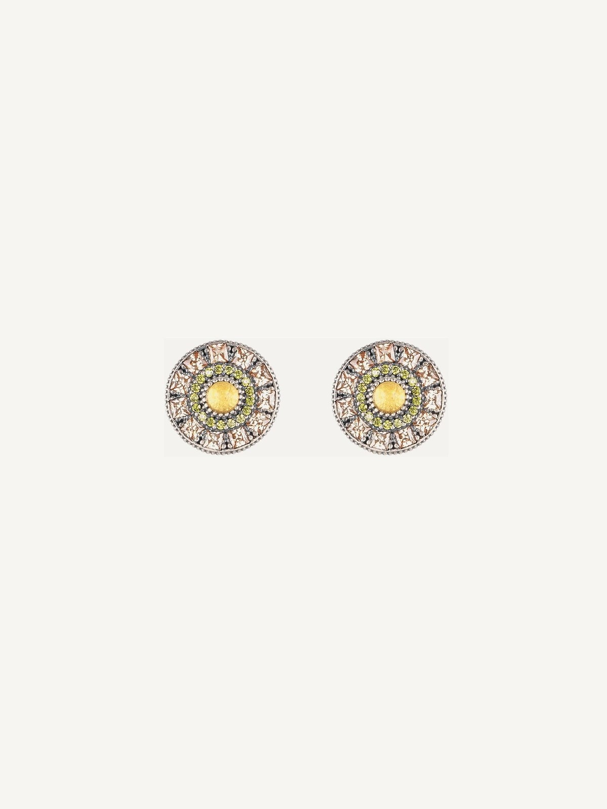 Joyera Kattalin - Joyera - Pendientes - Pendientes Capri Round - Foto 1