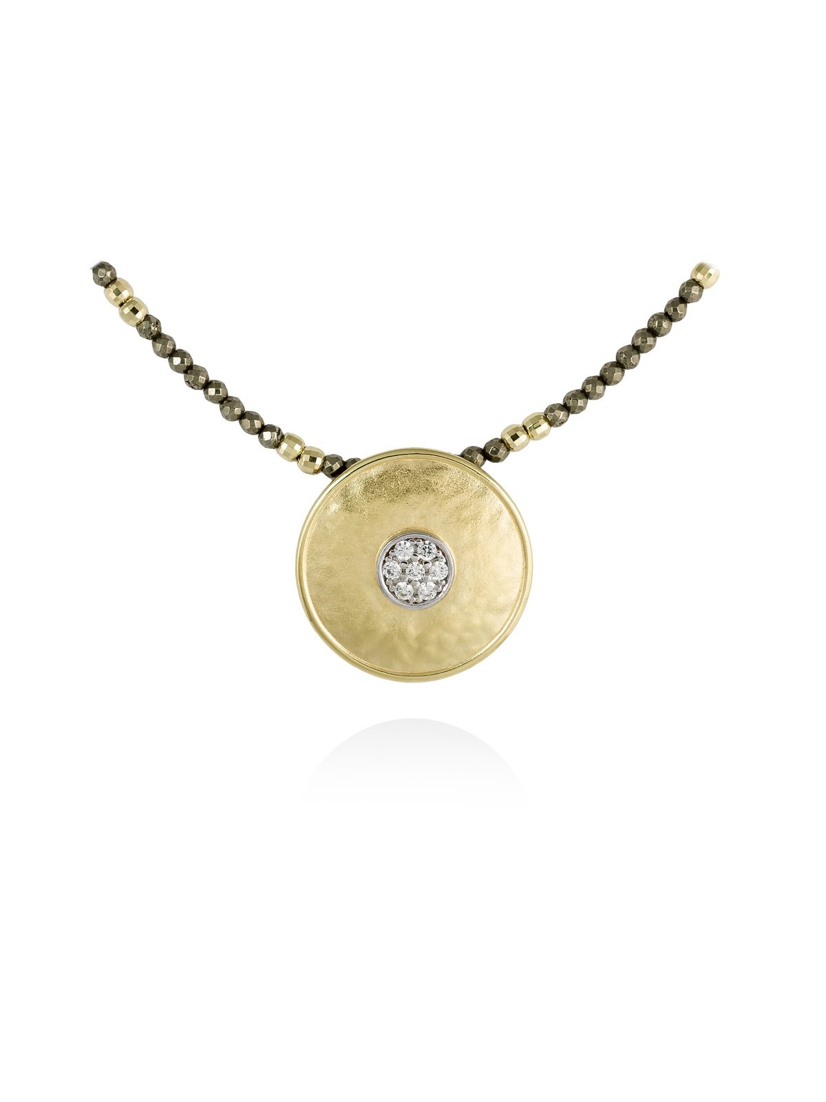 Joyera Kattalin - Joyera - Collares - Gargantilla SIDNEY Blanco en plata dorada - Foto 1